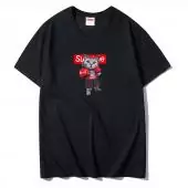 supreme t shirt low price pas cher boxing cat black